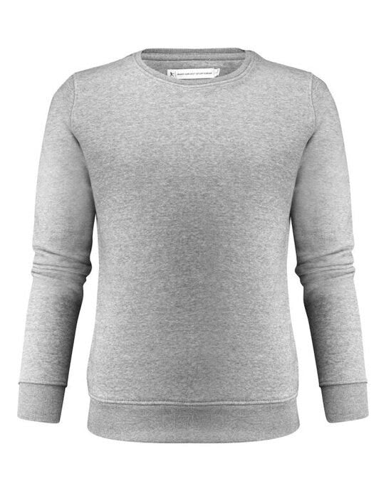 Alder Heights Ladies Sweat - Grey Melange