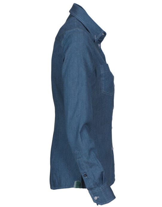 Ladies Jupiter Shirt - Blue Denim