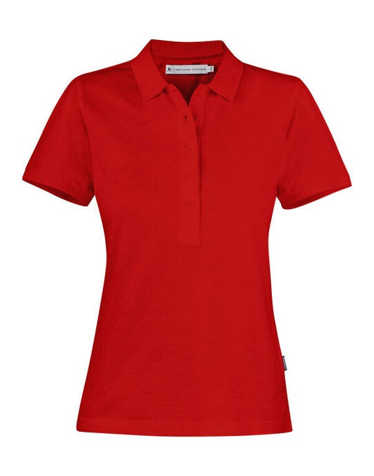 Neptune Ladies Polo - Red