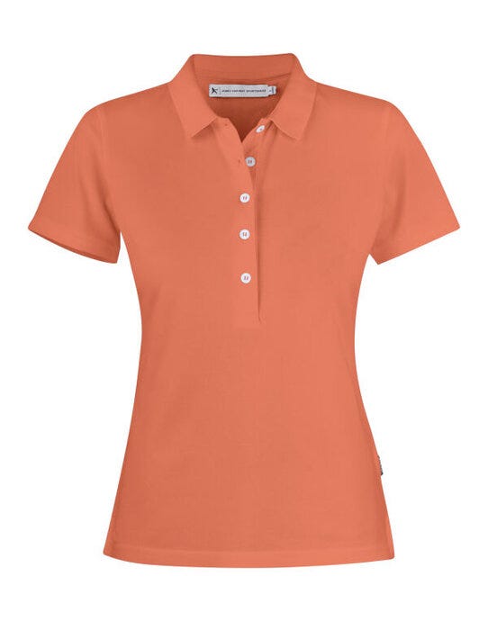 Sunset Ladies Polo - Orange Vintage