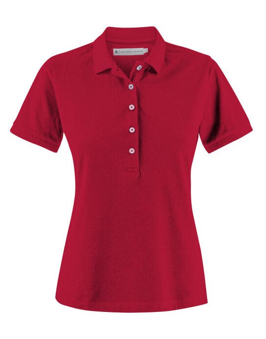 Sunset Ladies Polo - Red