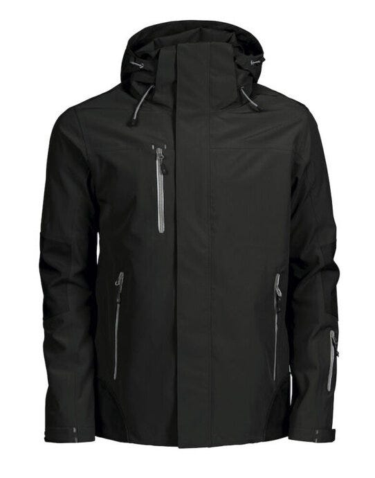 Islandblock Shell Jacket - Black