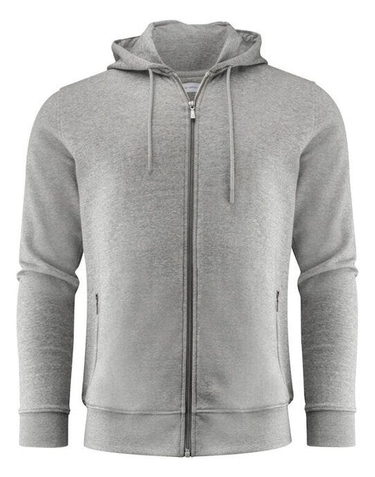Westwood Heights Zip Hood - Grey Melange