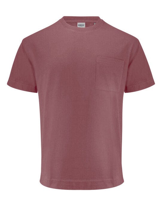 Devons Relaxed Fit T-Shirt - Dusty Red