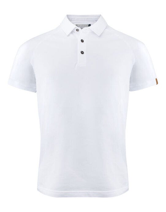 Brookings Modern Polo - White