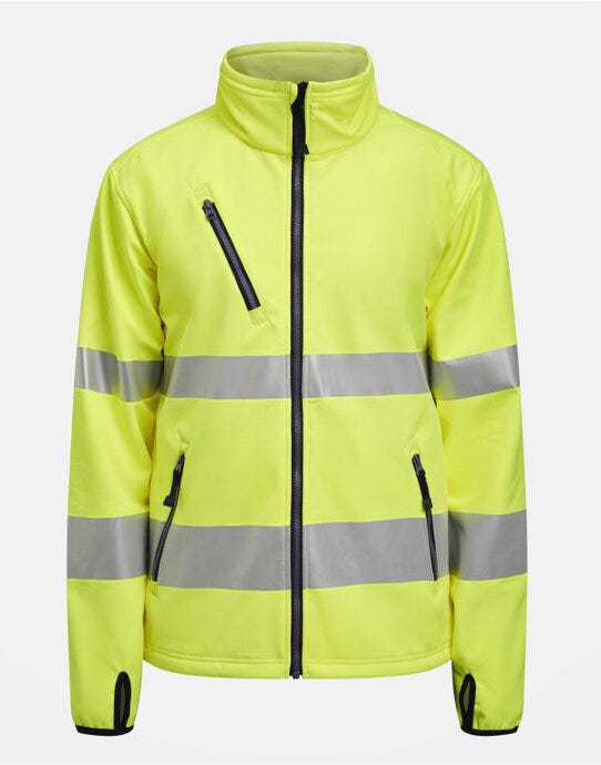 Softshell Jacket Hi-Vis - Yellow