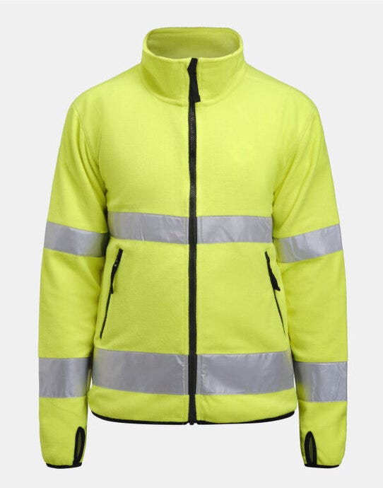 Fleece Jacket Hi-Vis - Yellow