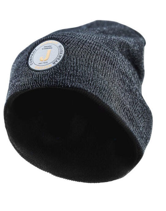 Reflective Beanie - Black
