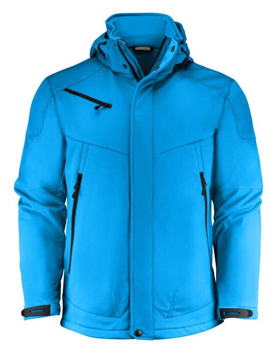 Men Skeleton Softshel - Ocean Blue