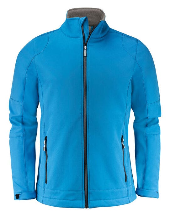 Printer Mens Trial Softshell Jacket - Ocean Blue
