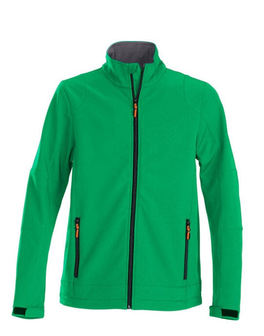 Printer Mens Trial Softshell Jacket - Fresh Green