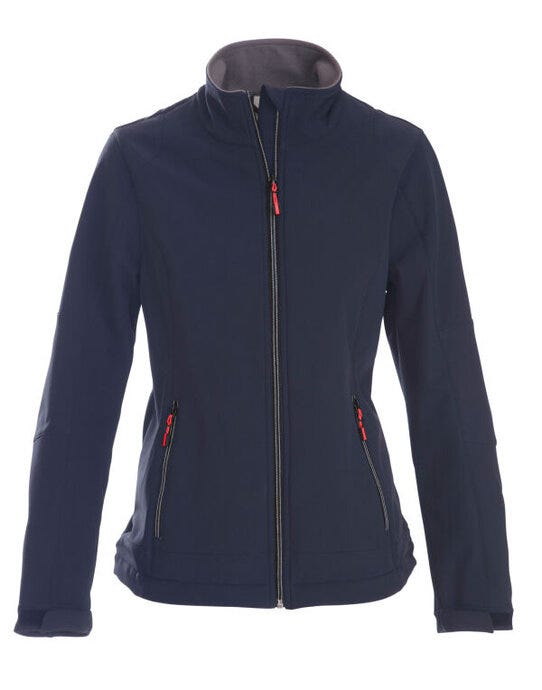 Printer Ladies Trial Softshell Jacket - Navy