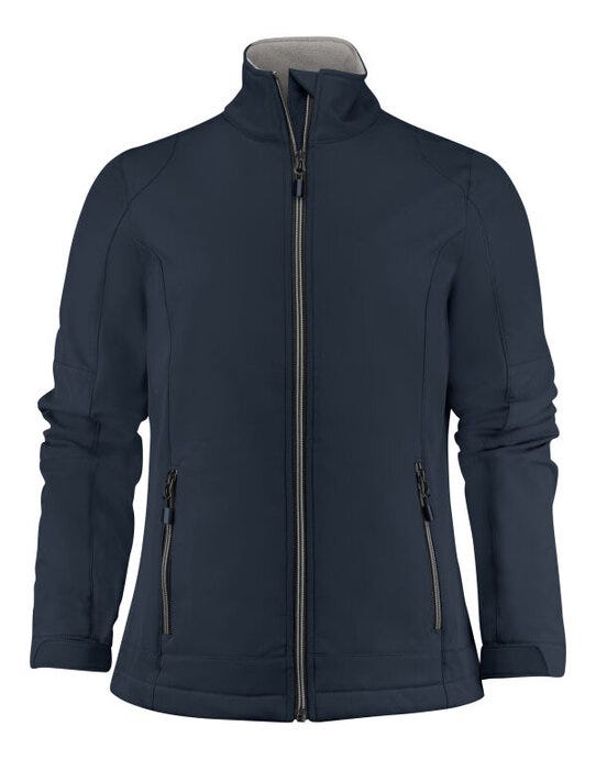 Printer Ladies Trial Softshell Jacket - Dark Navy