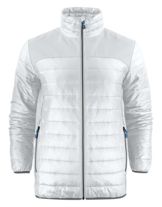 Printer Mens Expedition Jacket - White