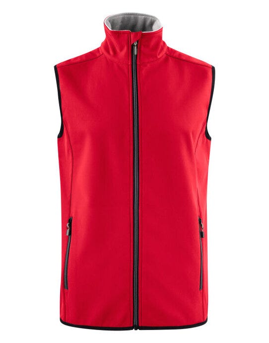 Printer Mens Trial Vest - Red