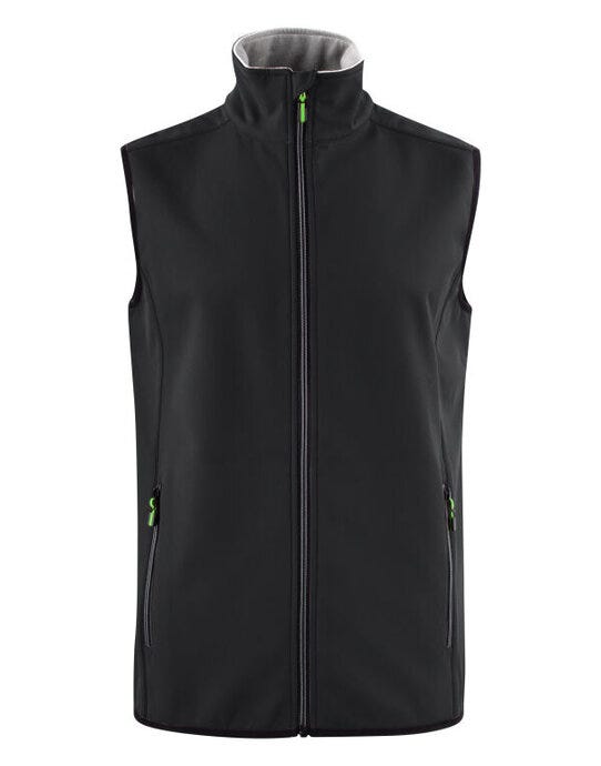 Printer Mens Trial Vest - Black