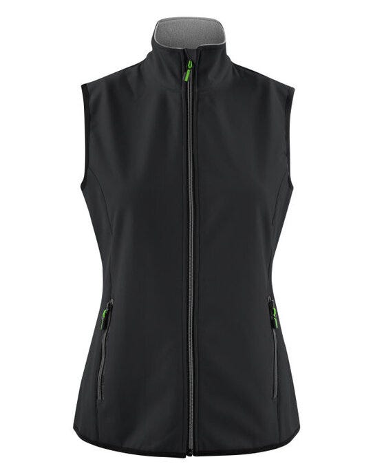 Printer Ladies Trial Vest - Black