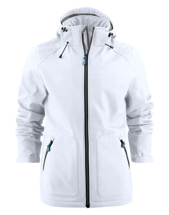 Printer Mens Karting Jacket - White