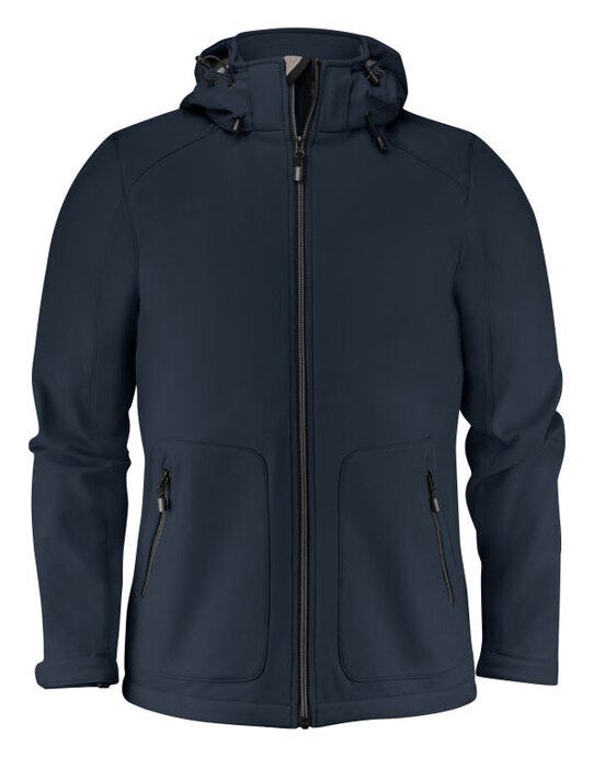 Printer Mens Karting Jacket - Dark Navy