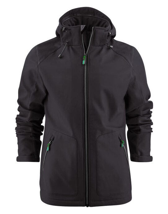 Printer Mens Karting Jacket - Black