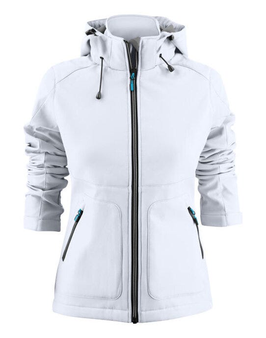 Printer Ladies Karting Jacket - White