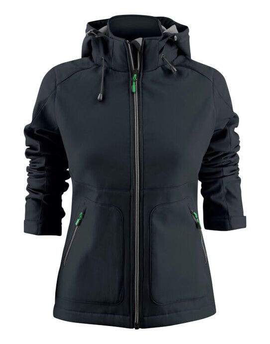 Printer Ladies Karting Jacket - Black