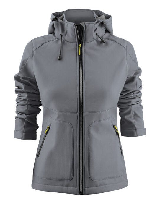Printer Ladies Karting Jacket - Steel Grey