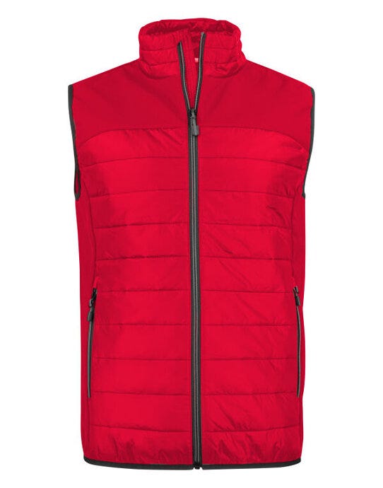 Printer Mens Expedition Vest - Red