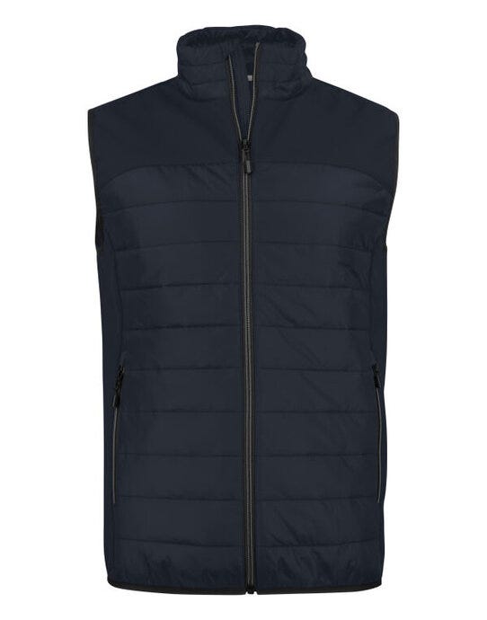 Printer Mens Expedition Vest - Dark Navy