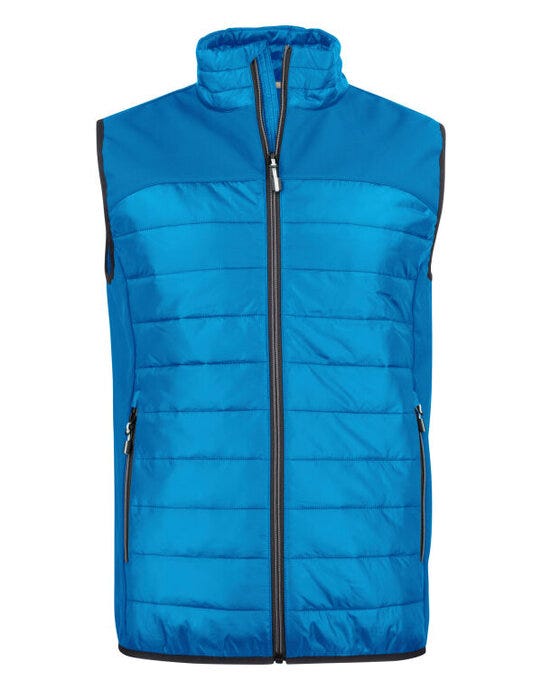 Printer Mens Expedition Vest - Ocean Blue