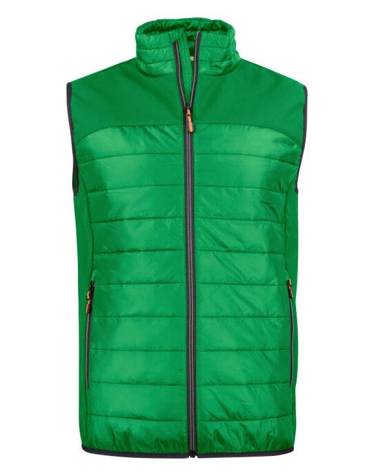 Printer Mens Expedition Vest - Fresh Green