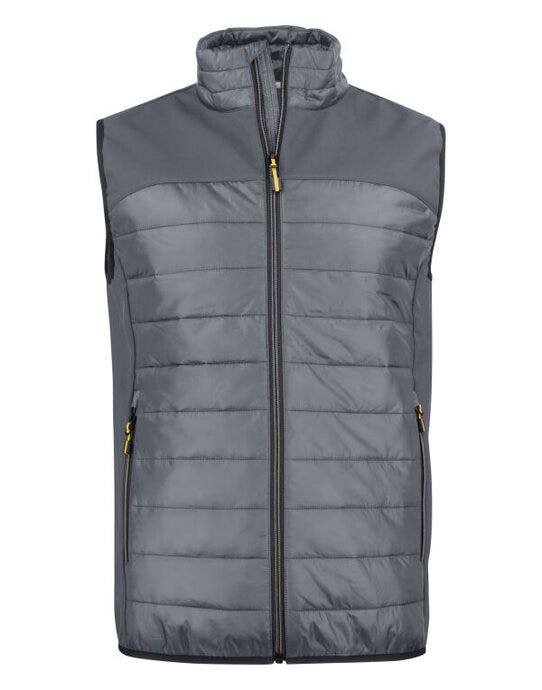 Printer Mens Expedition Vest - Steel Grey