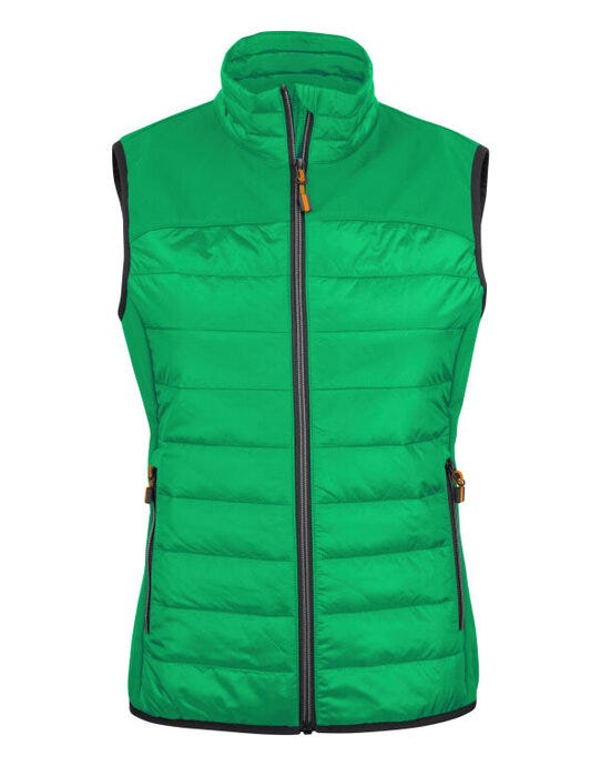 Printer Ladies Expedition Vest - Fresh Green
