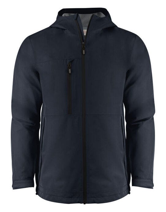 Printer Mens Hiker Jacket - Dark Navy