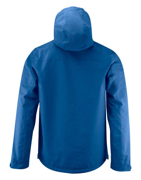 Printer Mens Hiker Jacket - Ocean Blue