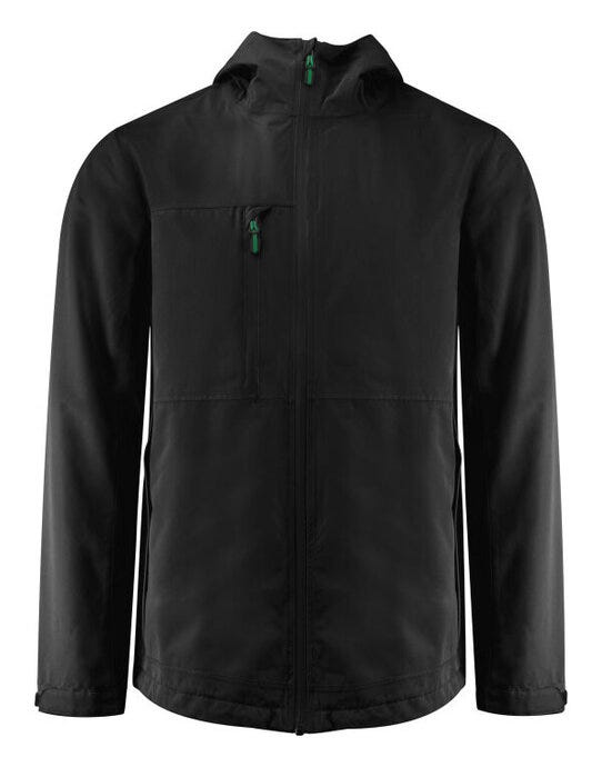 Printer Mens Hiker Jacket - Black