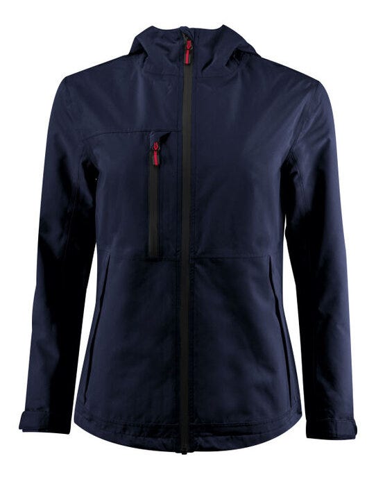 Printer Ladies Hiker Jacket - Navy
