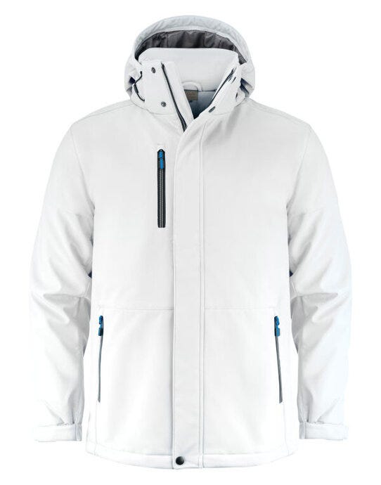 Printer Mens Overlanding Jacket - White