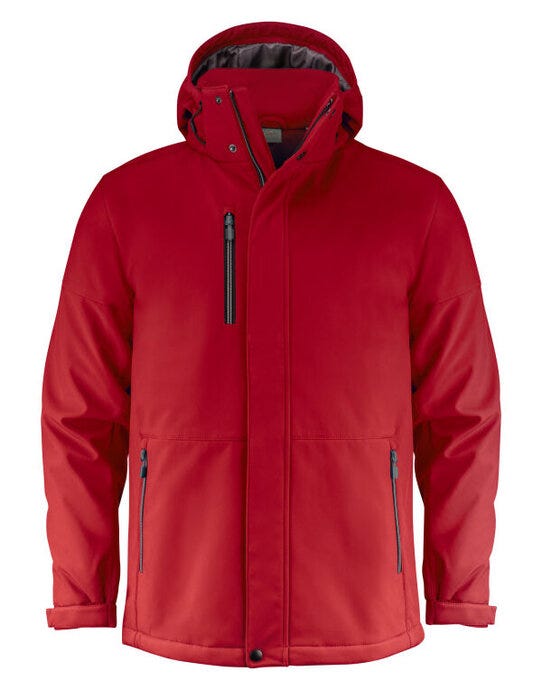 Printer Mens Overlanding Jacket - Red