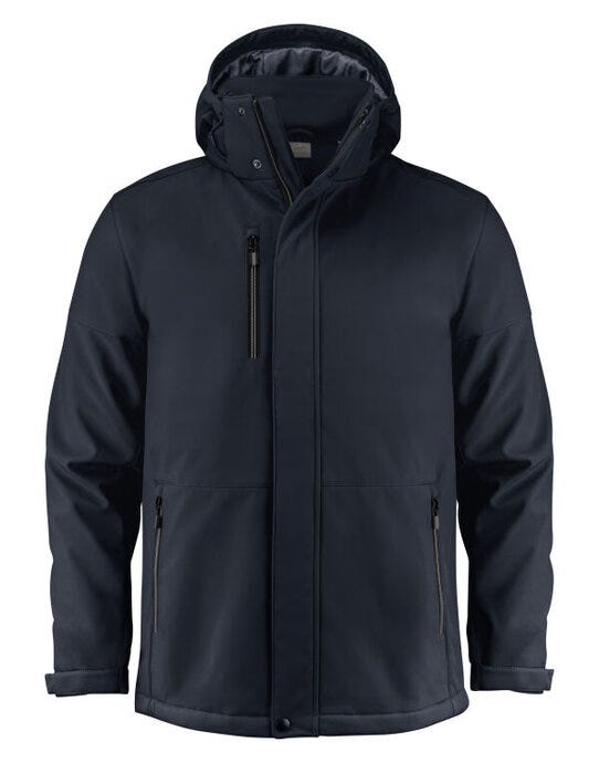 Printer Mens Overlanding Jacket - Black