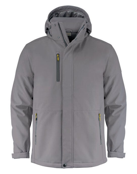 Printer Mens Overlanding Jacket - Steel Grey