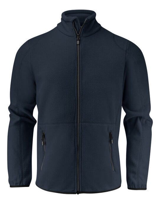 Printer Mens Speedway Fleece Jacket - Dark Navy