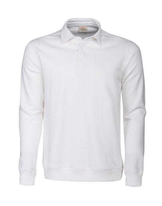 Printer Mens Homerun Sweatshirt - White