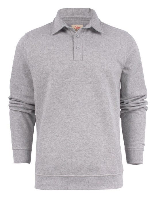 Printer Mens Homerun Sweatshirt - Grey Melange