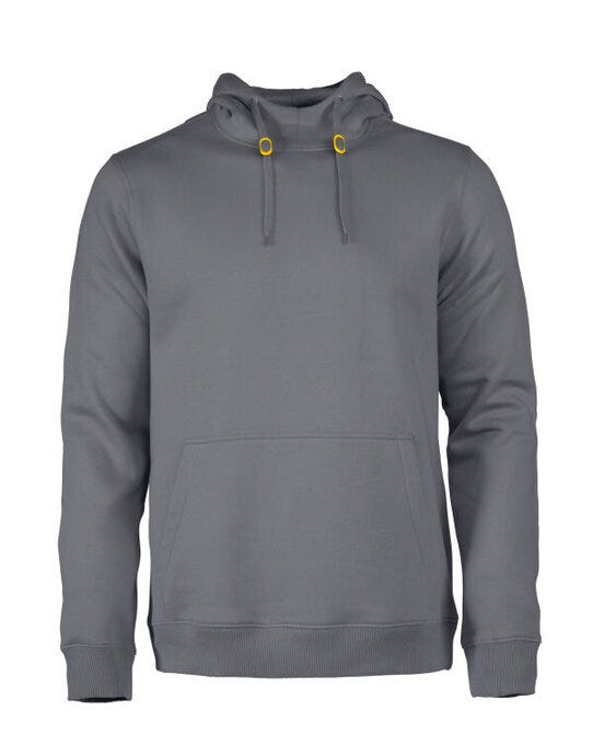 Printer Mens Fastpitch Hooded Sweater - Steel Grey