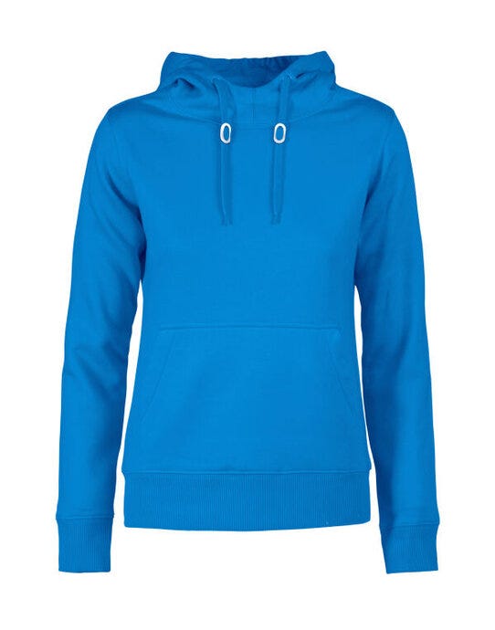 Printer Ladies Fastpitch Hooded Sweater - Ocean Blue