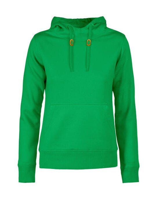 Printer Ladies Fastpitch Hooded Sweater - Fresh Green