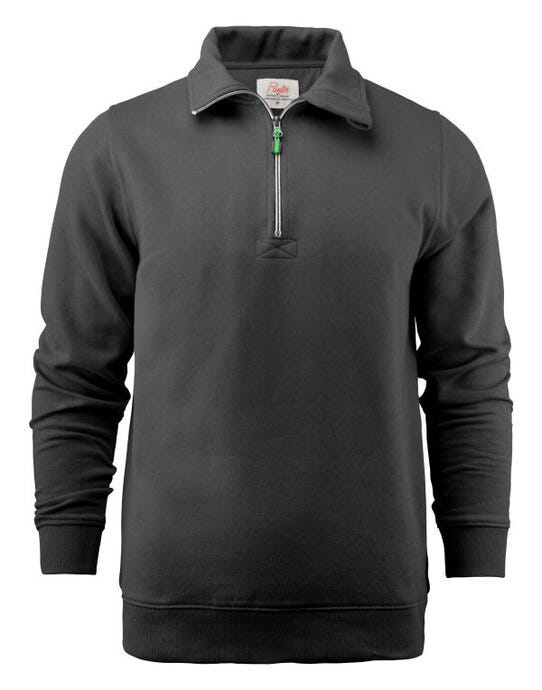 Printer Mens Rounders RXS 1/2 Zip - Black