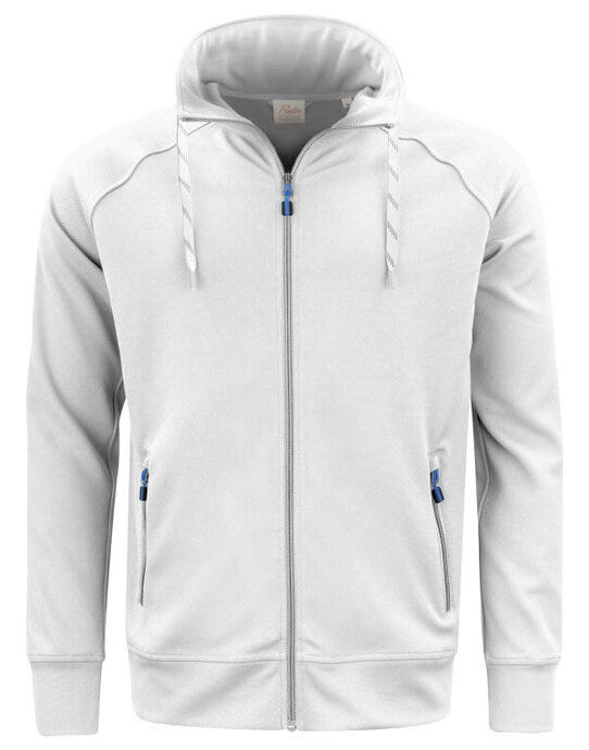 Printer Mens Jog RSX Sweatshirt - White