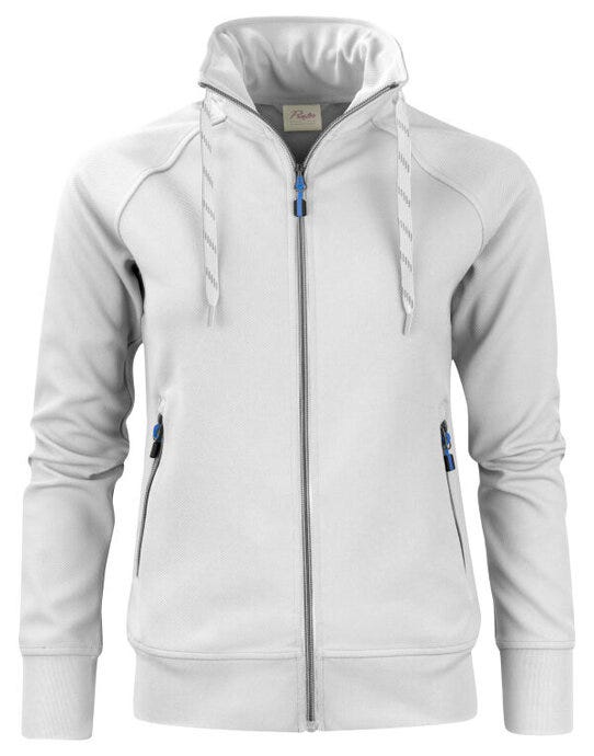 Printer Ladies Jog RSX Sweatshirt - White